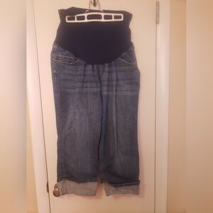 Indigo Blue Women's Maternity Capri